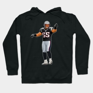 Junior Seau #55 Reaction Hoodie